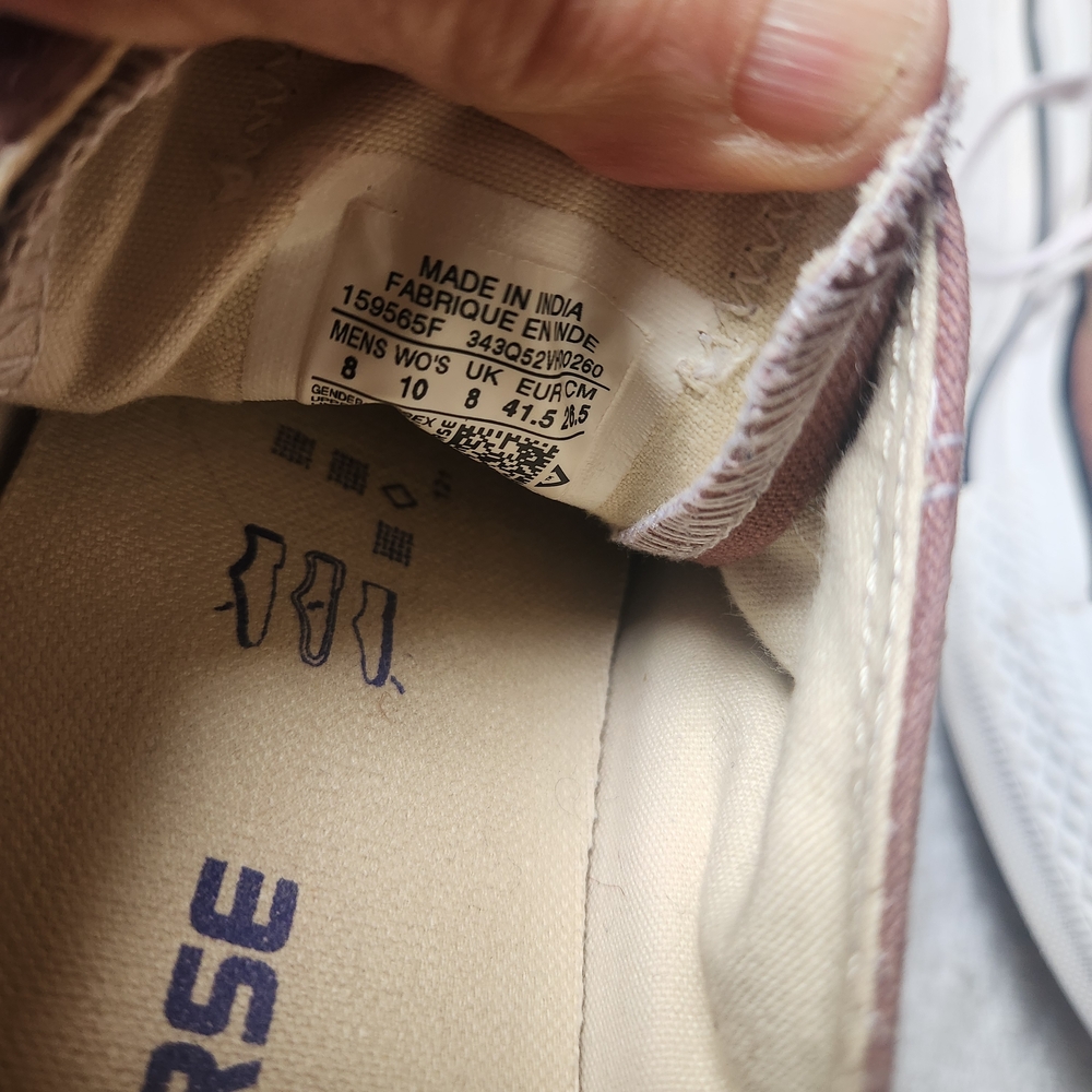 Converse Dusty Pink Low-Top Sneakers Womens Size 10 Men's Size 8 - Picture 8 of 8